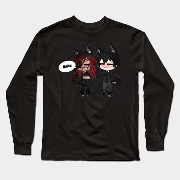 Baka (posy and luke) Long Sleeve T-Shirt by Posyluvcosplay